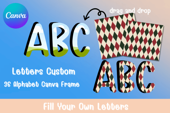 Alphabet Letters Canva Frame: Elevate Your Visuals