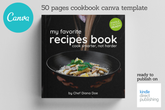 Canva CookBook Template: Your 50-Page Recipe Book Solution