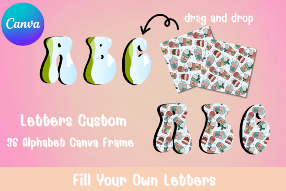Canva Frame Alphabet Groovy: Your Guide to Eye-Catching Letter Frames