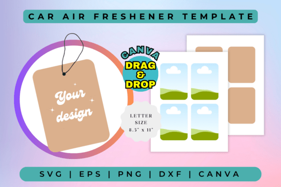 Custom Car Air Fresheners: Your Digital Template Toolkit
