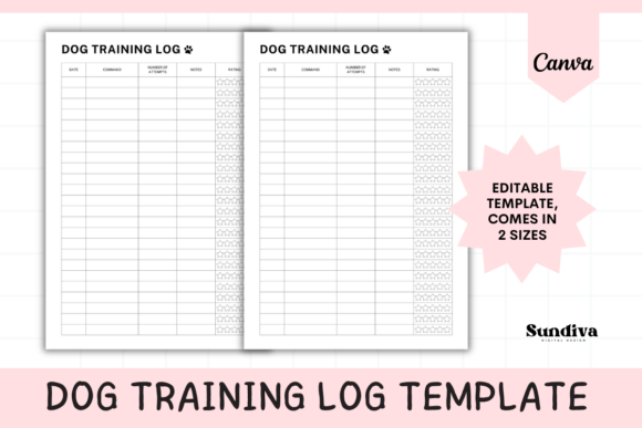 Editable Dog Training Log Template 3: A Practical Tool for Structured Obedience