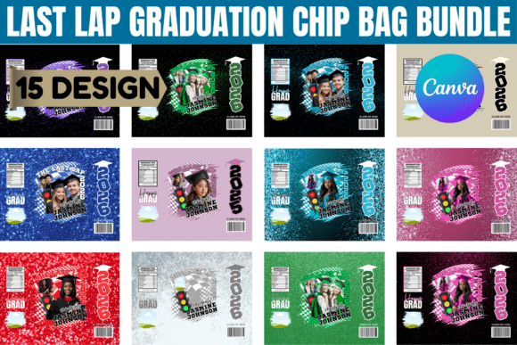 Last Lap Graduation Chip Bag Bundle for Class of 2026