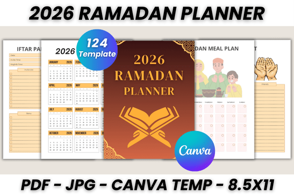 Master Your Spiritual Journey with the 2026 Ramadan Planner Canva Template