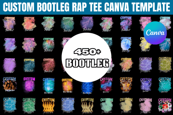 Unleash 90s Nostalgia with 450+ Bootleg Rap Tee Templates