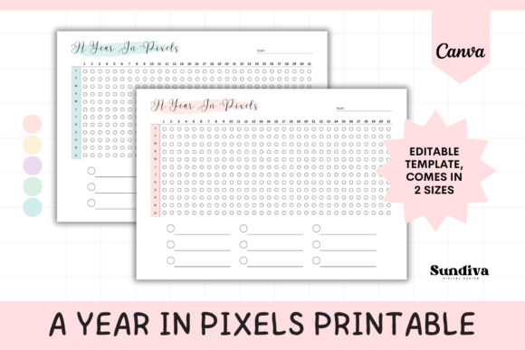 Visualize Your Year: The Power of the Year in Pixels Template